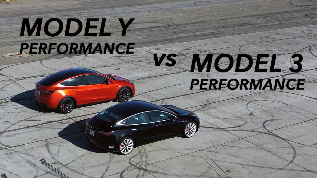 Performance Model 3 против Performance Model Y | Управляемость, ускорение и эффективность — сможе...