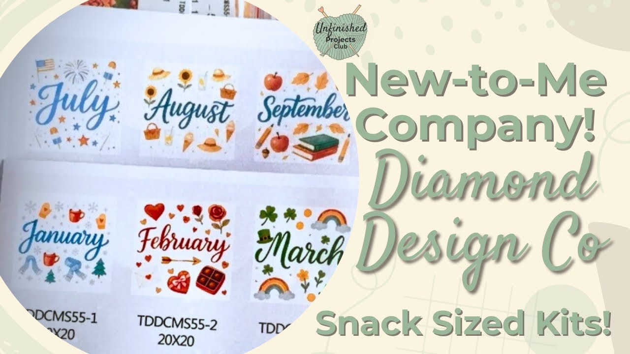 Unboxing Diamond Design Co Snack-Sized Paintings | Kitting Up A Guilt-Free Year-Long Project