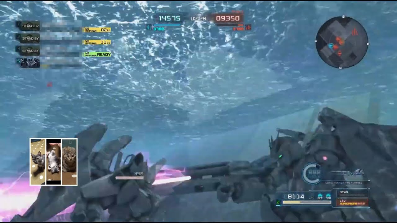【GBO2】優秀な蓄積武装でハエたたき RX-93ff νガンダムLv2