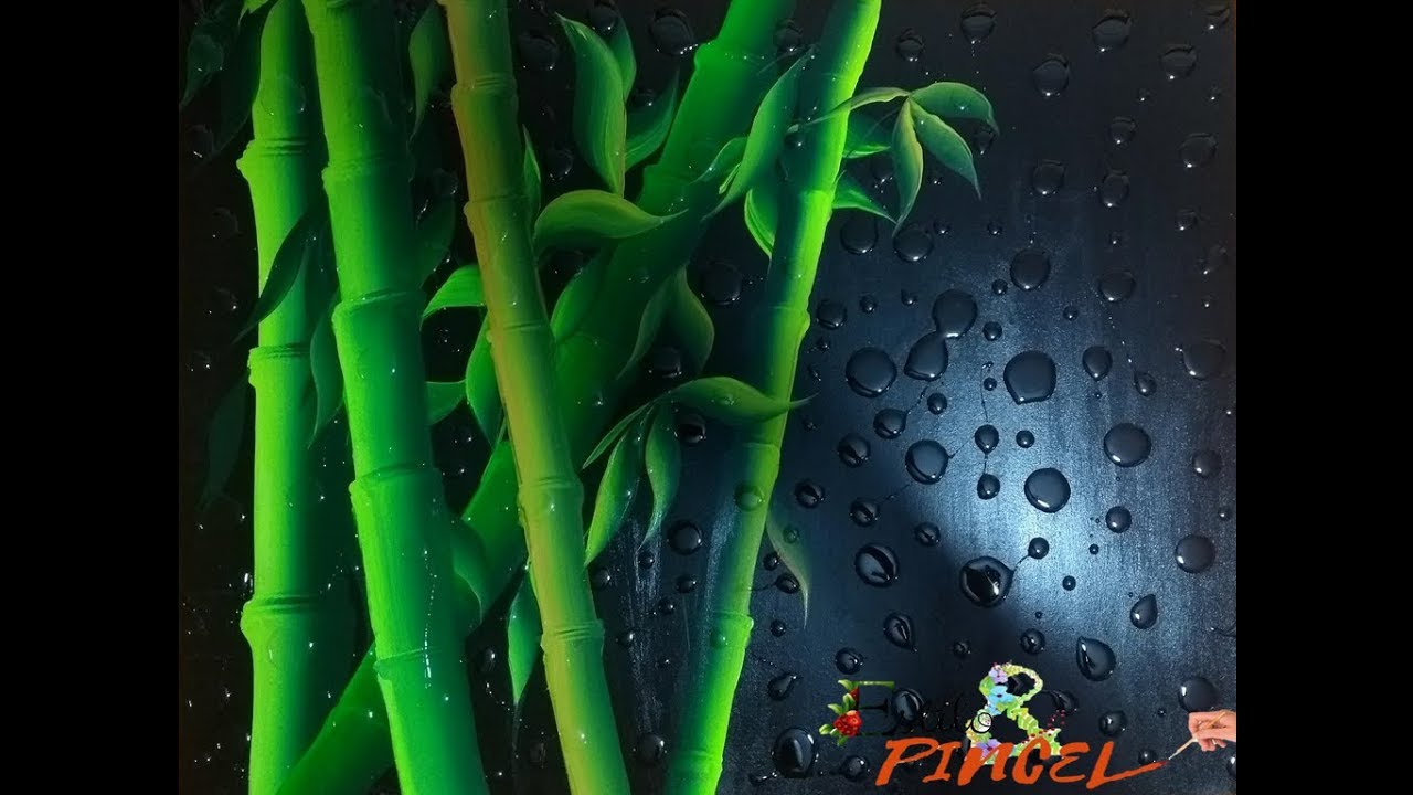 CUADRO BAMBÚ´EN PINCELADA