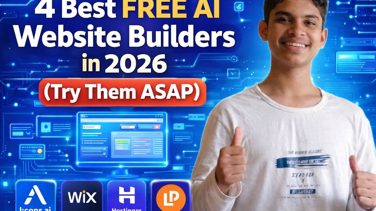 4 Best FREE AI Website Builders in 2026 (Try Them ASAP). TS Hyper Tech .