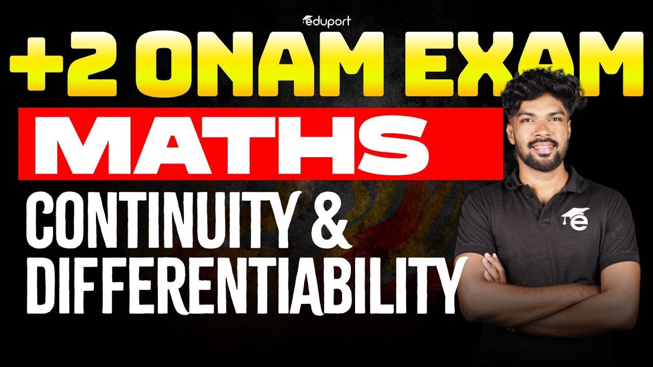 Plus Two Maths Continuity and Differentiability Chapter 5 | Eduport Plus Two