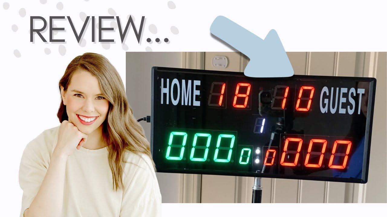 Best Electronic Scoreboard for Backyard Games? Samshow 2025 Review