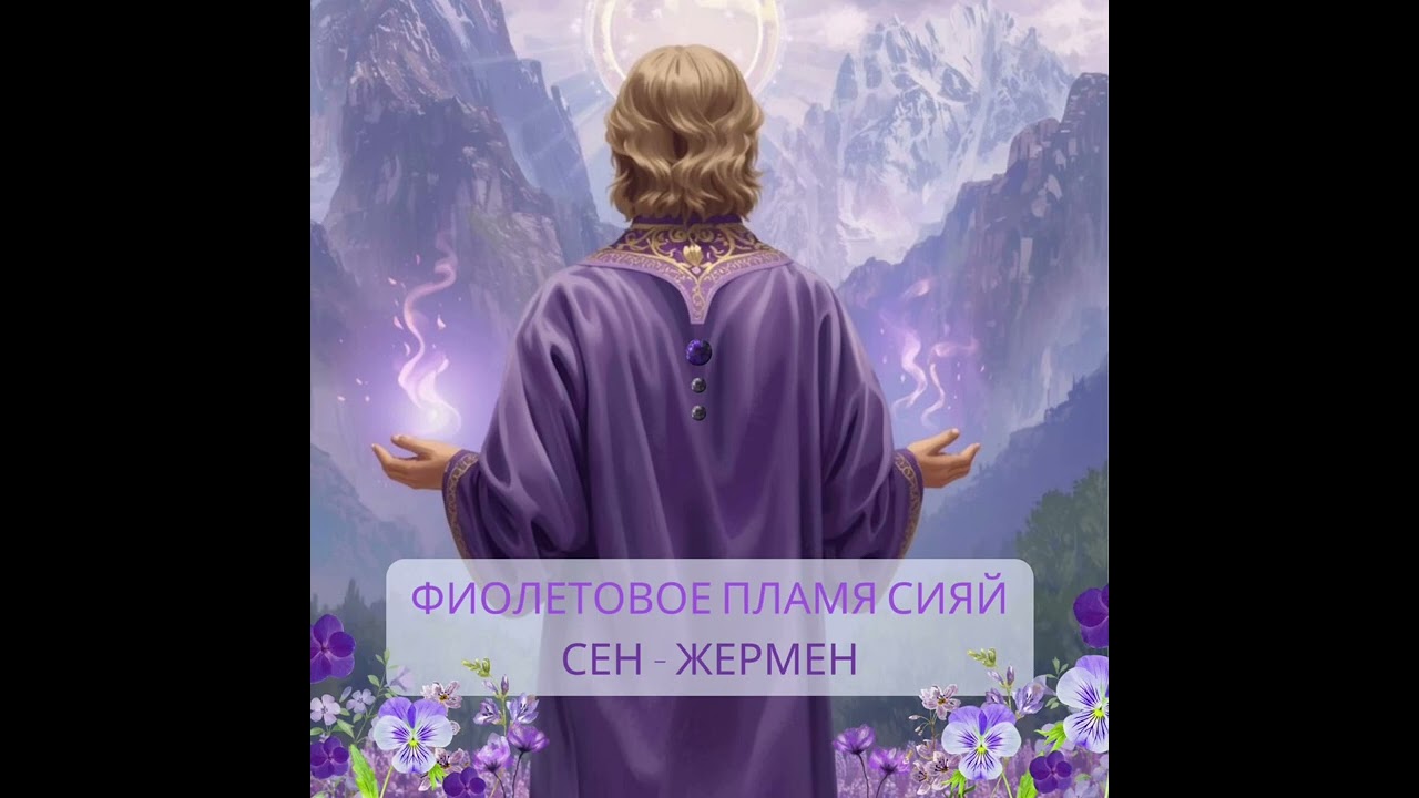 ФИОЛЕТОВОЕ ПЛАМЯ ИСЦЕЛЕНИЯ| ВЛАДЫКА СЕН-ЖЕРМЕН 