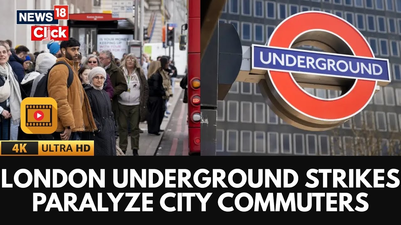 London: Commuters Face Disruption As London Tube Strike Shuts Down Services | 4K | N18G