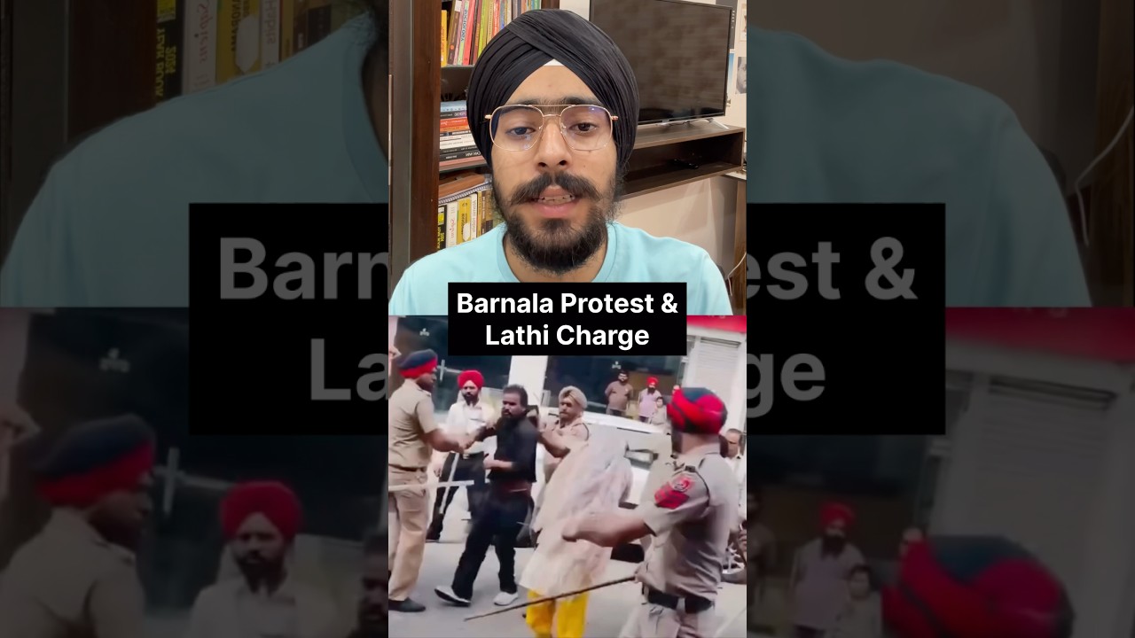 Barnala Lathi Charge | Why Were Sanitation Workers Protesting? #shorts