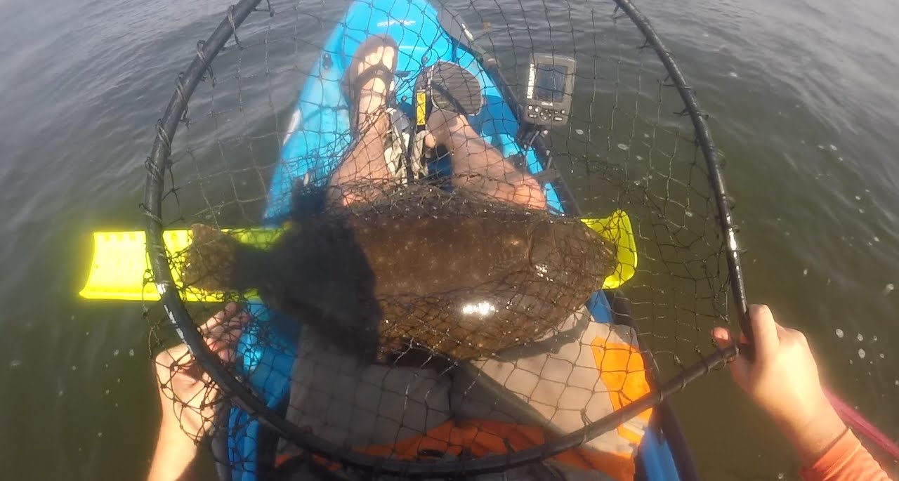 Big Kayak Fluke- Jigging the Raritan Bay Shipping Channels