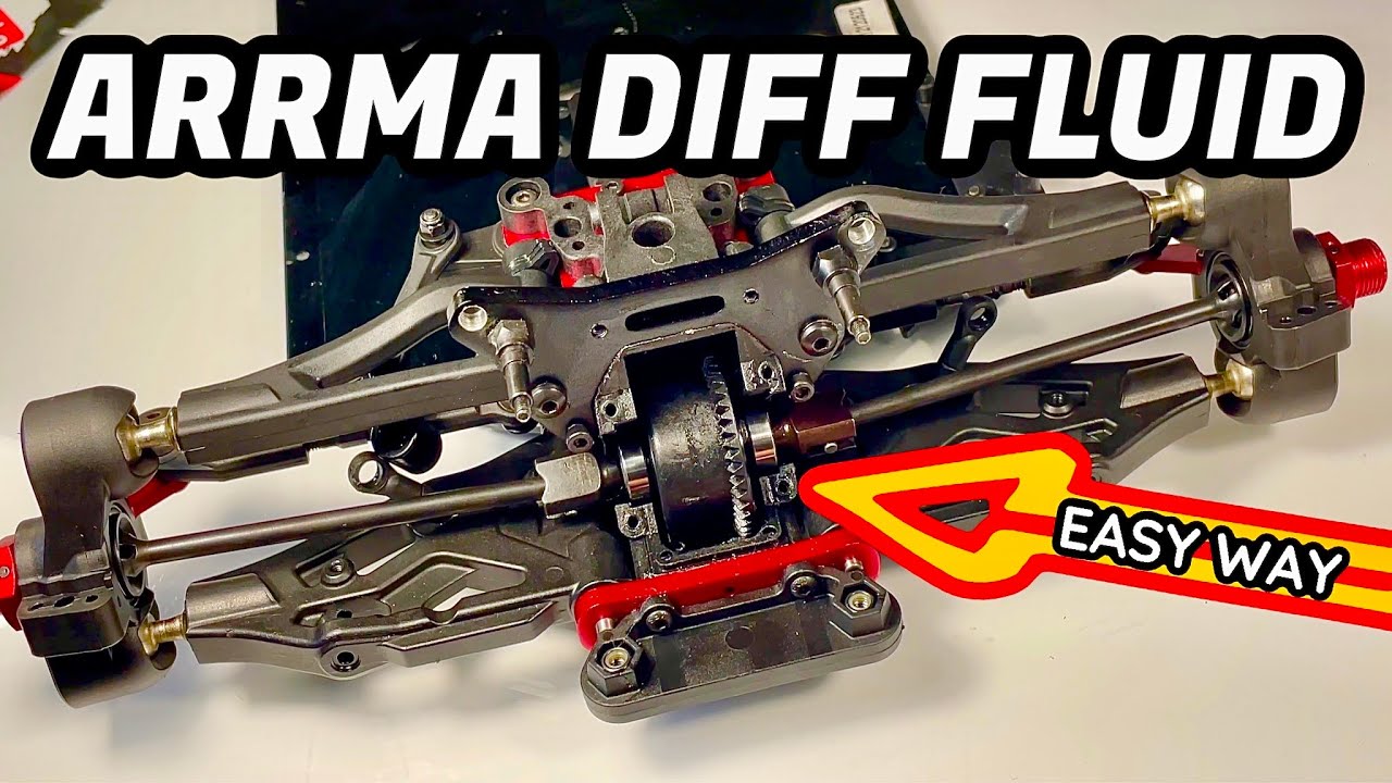 Как заменить дифференциал в Arrma