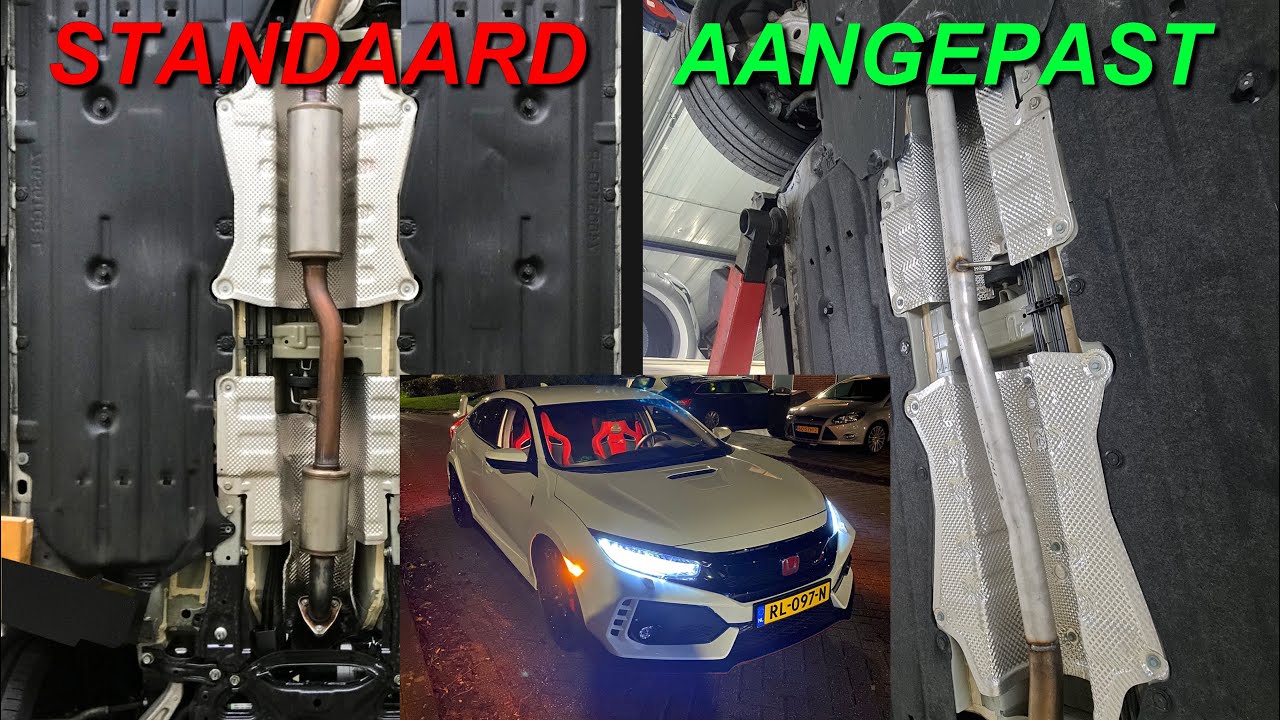 Honda Type R Midden Dempers Verwijderen! #160