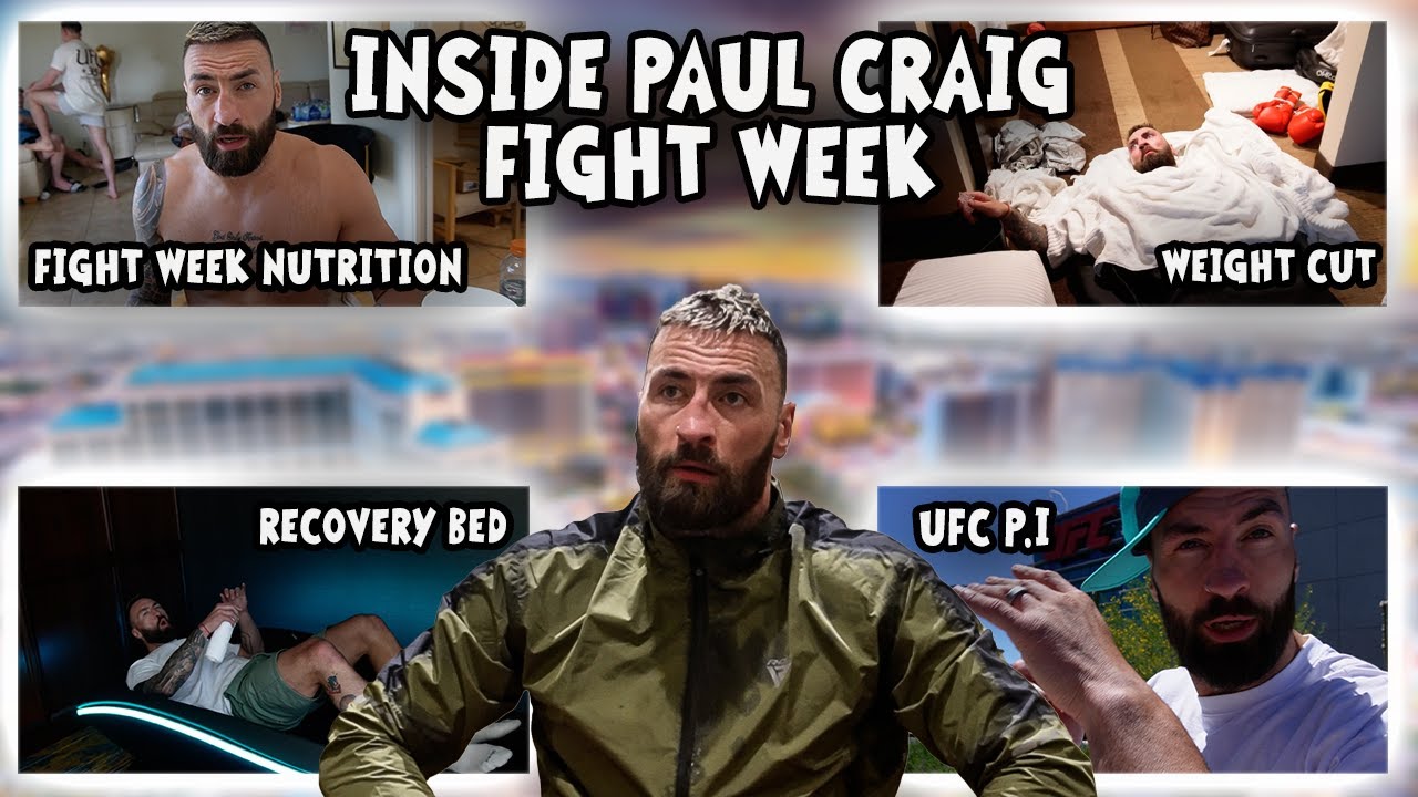 What Goes On During UFC Fight Week? - Weight Cut, UFC P.I, Nutrition, And More!