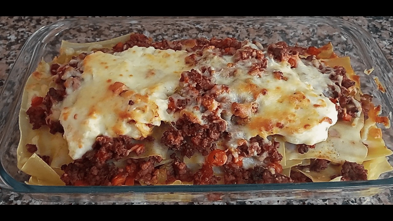 Receta Lasaña