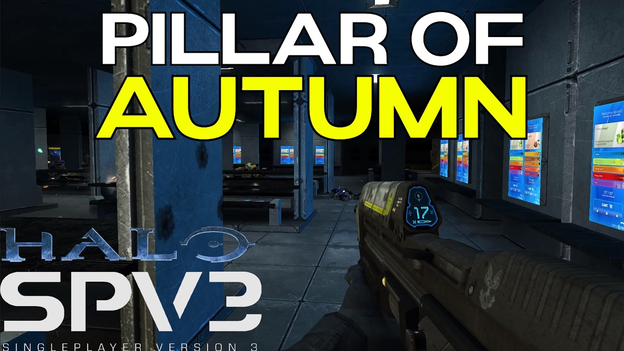 Halo SPV3 Part 1 - The Pillar Of Autumn | Halo Single Player Version 3