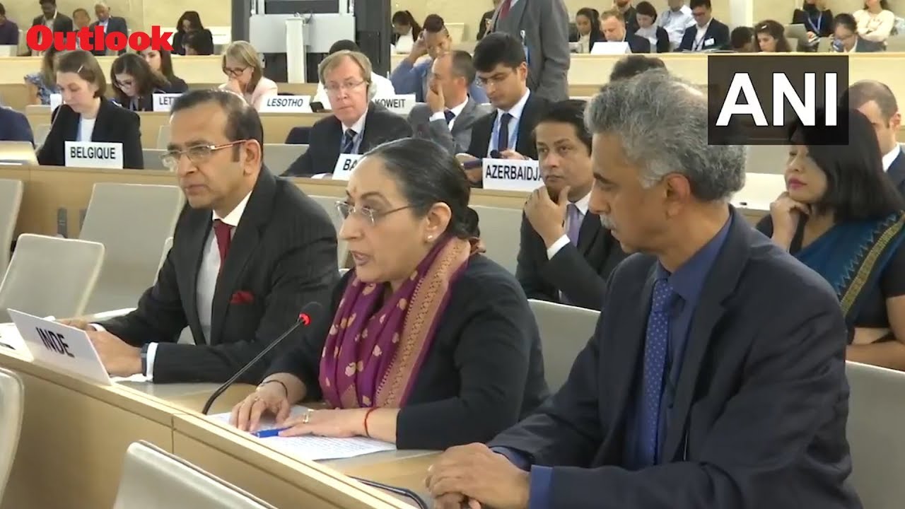India Responds To Pakistan At UNHRC