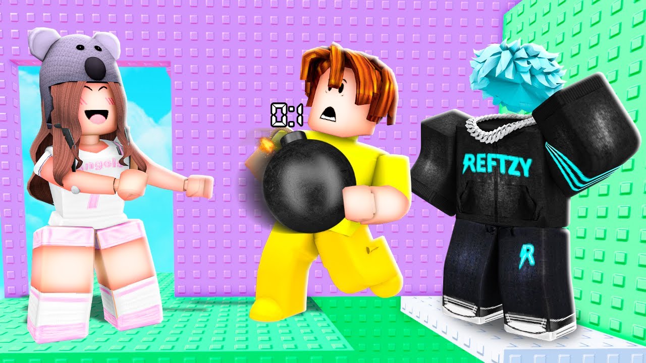 Trolling my BROTHERS with BOMBS in Roblox Tower!