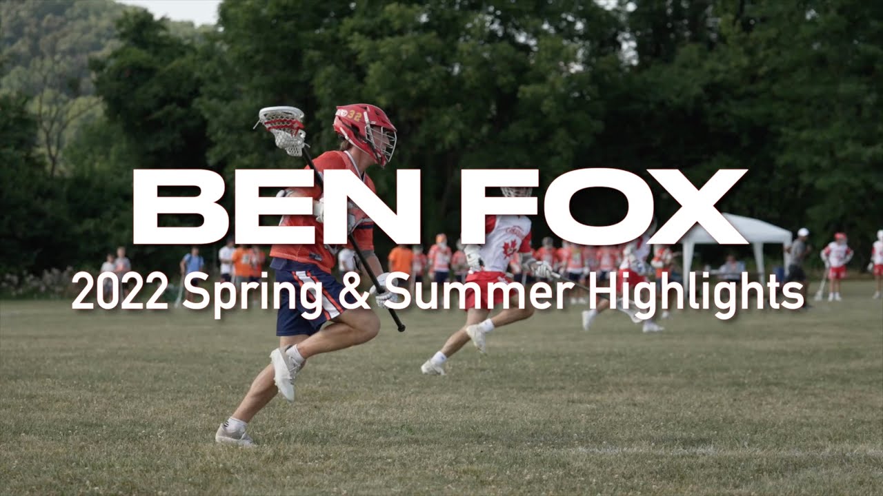 Ben Fox (UNC '28) 2022 Spring & Summer Lacrosse Highlights