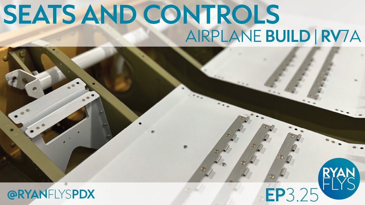 Seat Bottoms and Controls for my Airplane | EP3.25