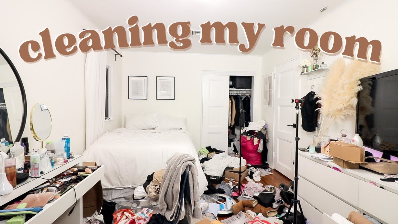 CLEANING MY ROOM 2023! * motivational & satisfying *
