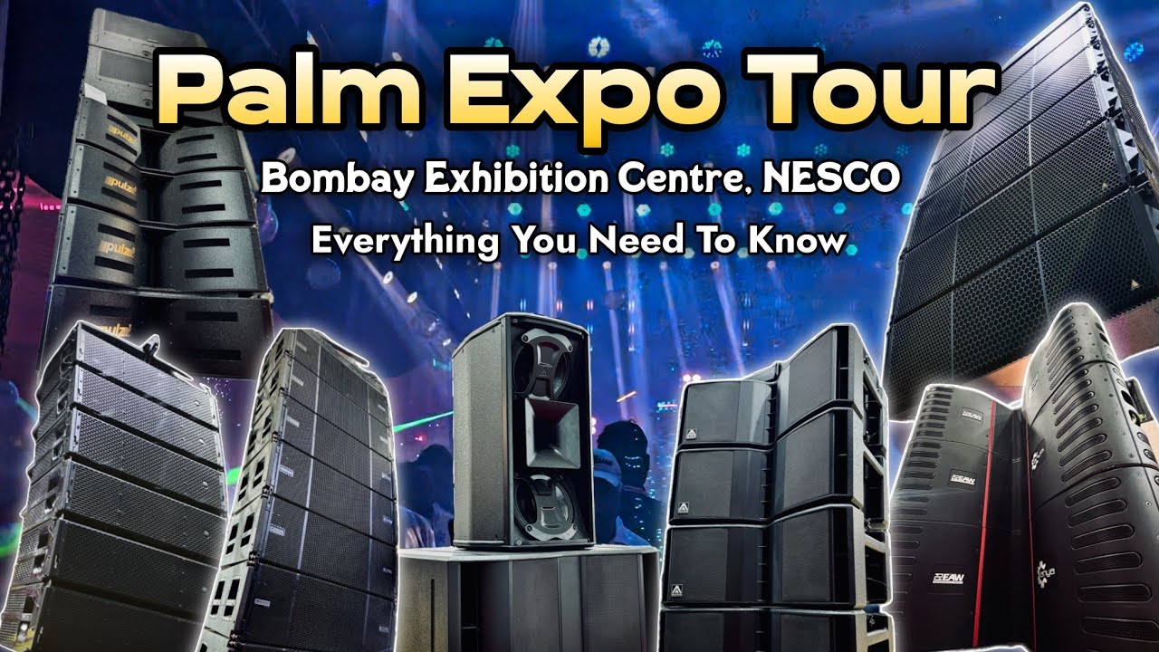 Palm Expo Mumbai 😍| Sound & Lights Expo⚡| Vlog 🎥 | Pune To Mumbai 🙌🏼
