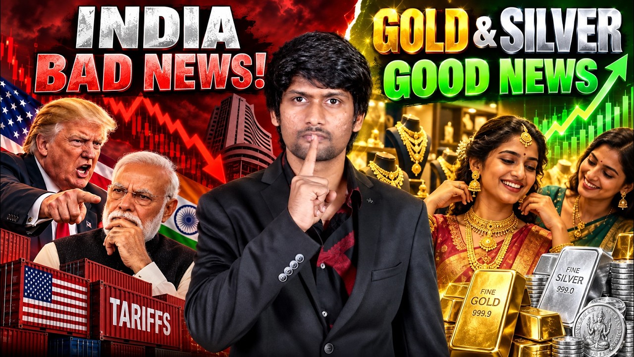 India Bad News! New 100% Tax bill, Gold price ,Ai & data center  stock threat explained