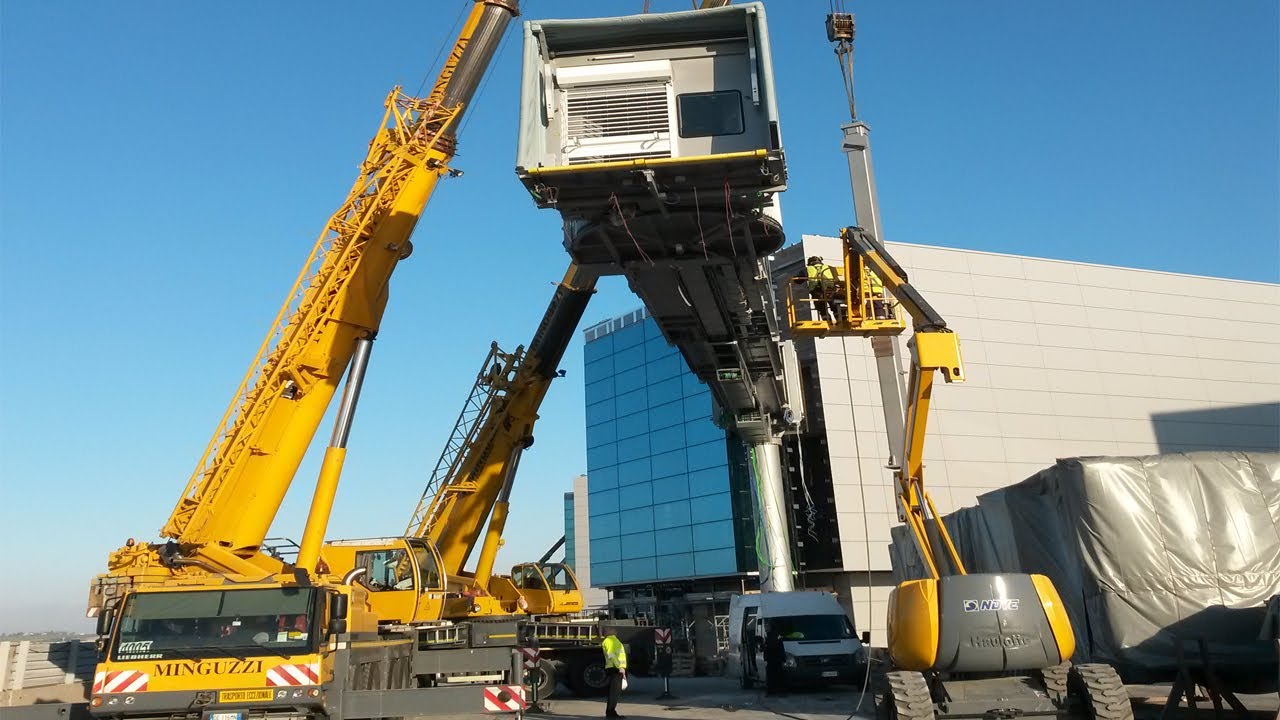Sefind Fiumicino Molo E - Installazione Pontili di Imbarco CIMC-Tianda