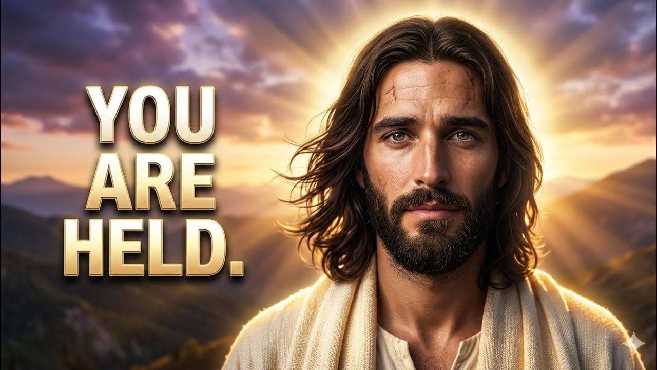 🛑GOD SAYS🫵:TO MY CHILD ON THIS NEW DAY: YOU ARE HELD, YOU ARE LOVED, YOU ARE FREE🌅🇺🇸#jesus 