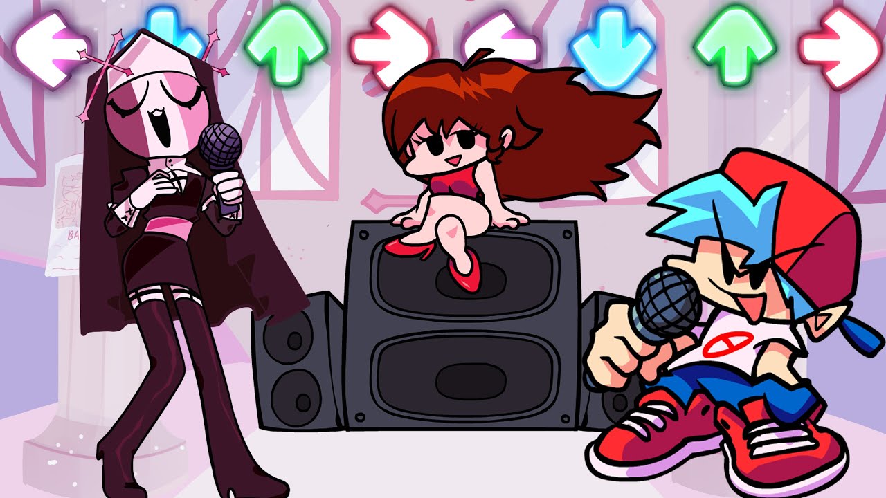 FNF mas a FREIRA é melhor que eu (Friday Night Funkin Sarvente's Mid-Fight Masses)