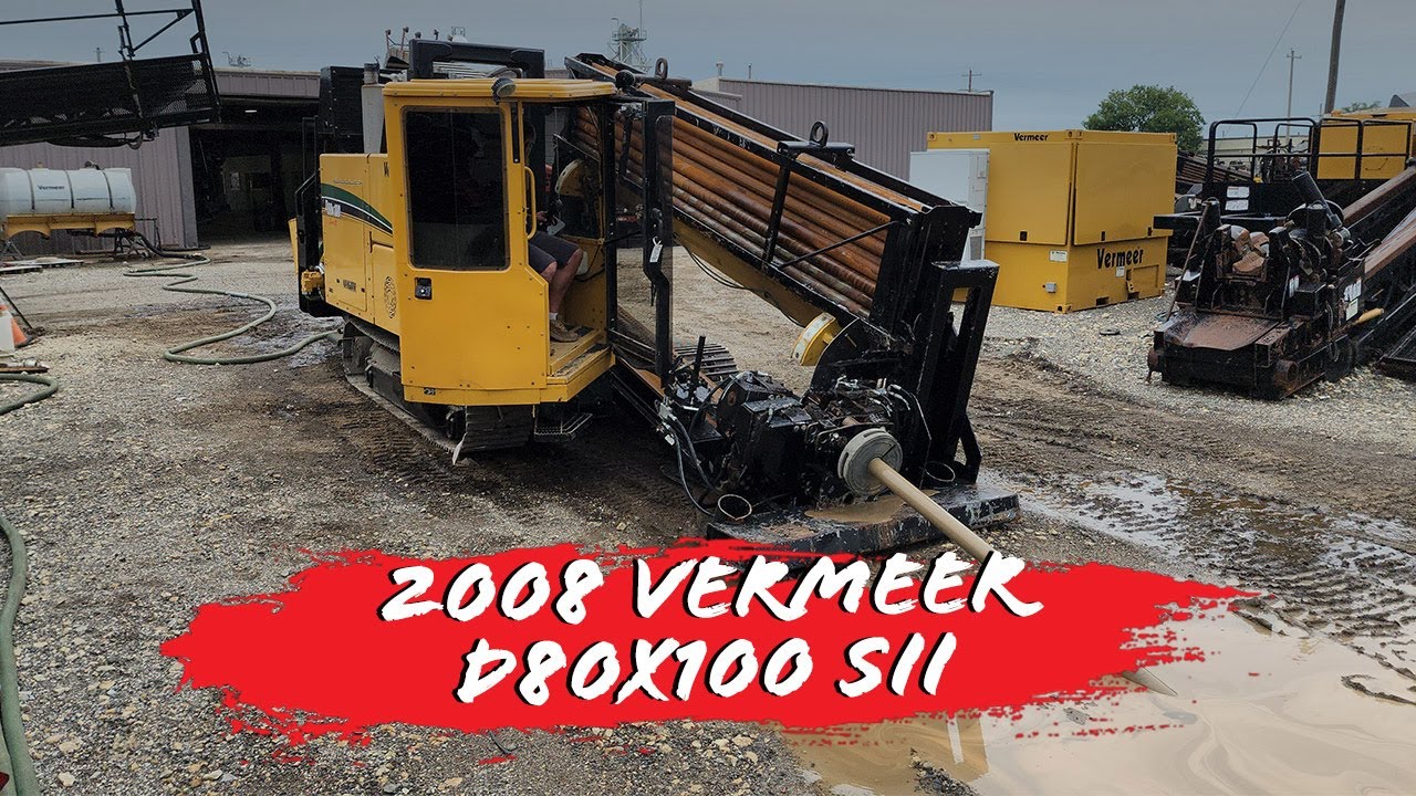 2008 Vermeer D80x100 Series II demo | SOURCE: HDD
