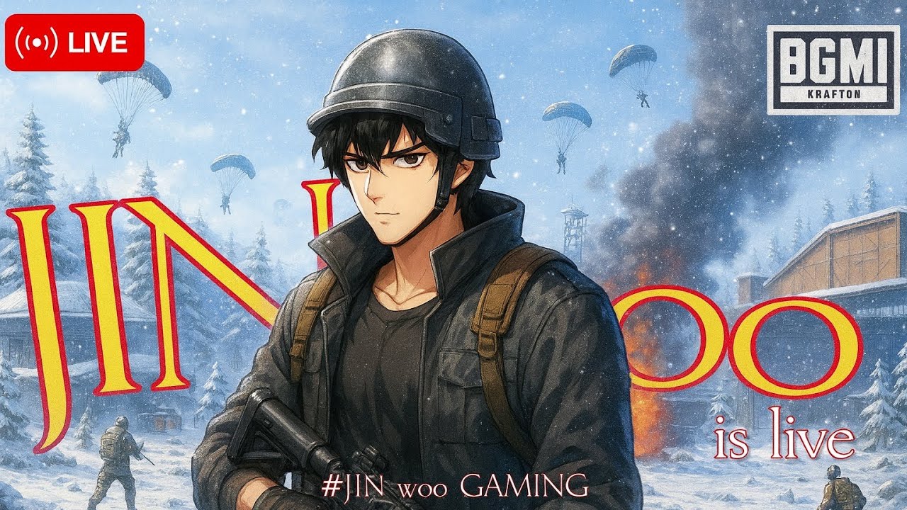 ☃️❄️BGMI 4.1🔥|Lets go for 200 subs Guyz🔥🫶🏻|18+|JIN woo GAMING|Tamil#bgmi#jinwoogaming