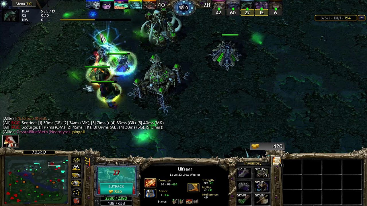 Dota 1 Weaver Game Play