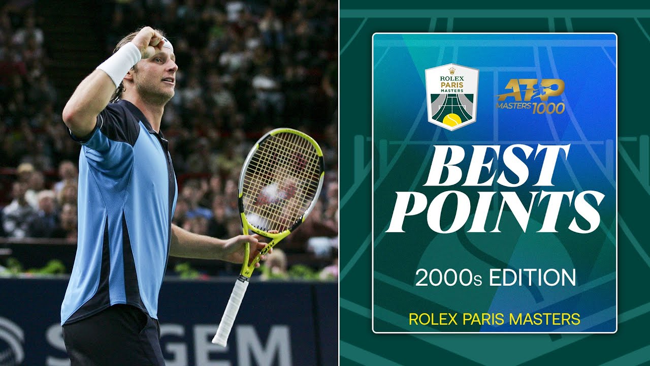 2000s BEST tennis points | Rolex Paris Masters