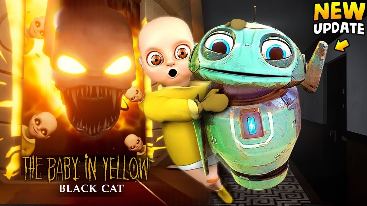 THE BABY IN YELLOW NEW BLACK CAT | HORROR GAMEPLAY | LOVELY BOSS