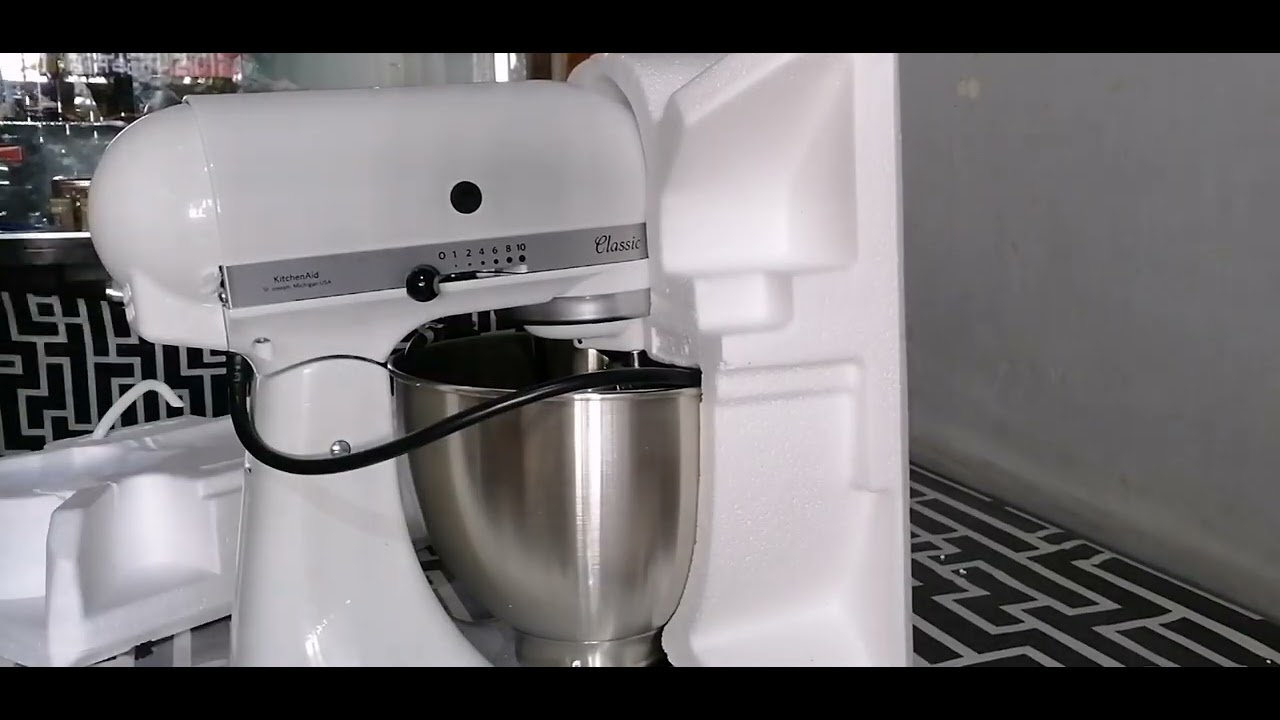 UNBOXING | KITCHENAID CLASSIC STAND MIXER 4.3L