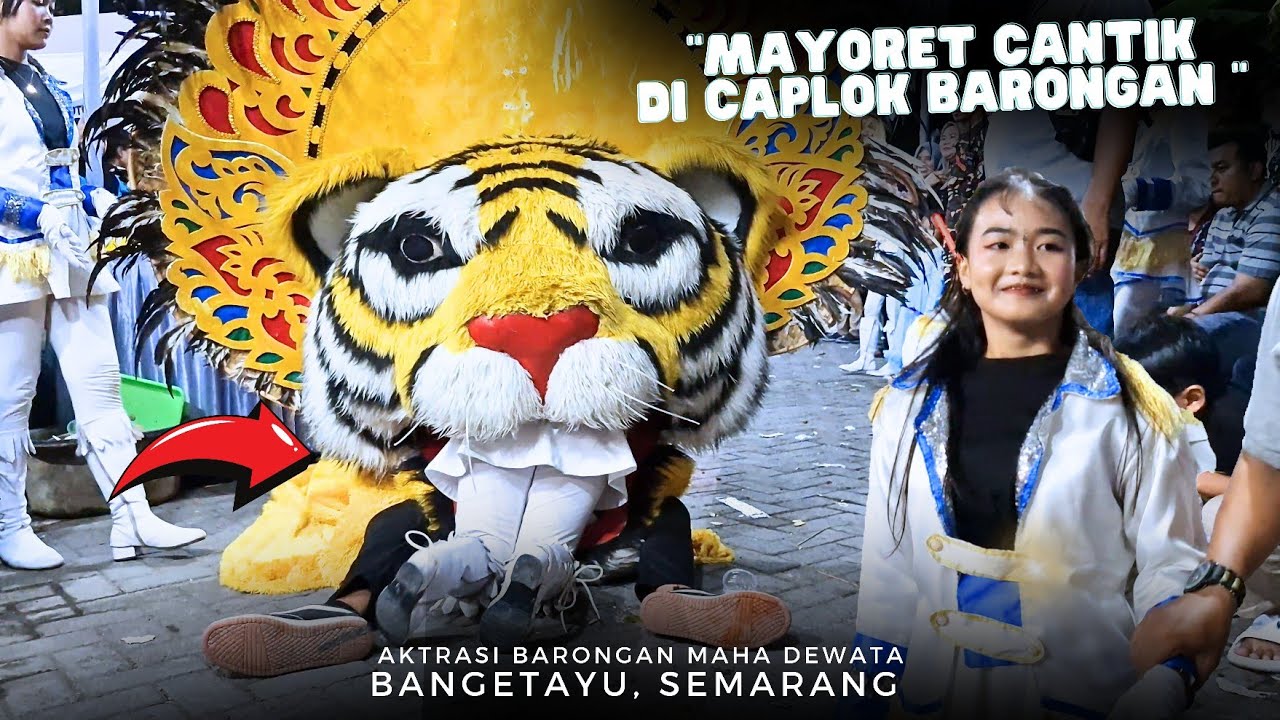 MAYORET CANTIK DI CAPLOK‼️MALAM MALAM BARONGAN MAHA DEWATA LAPAR CAPLOK MAYORET DI BAGETAYU SMG
