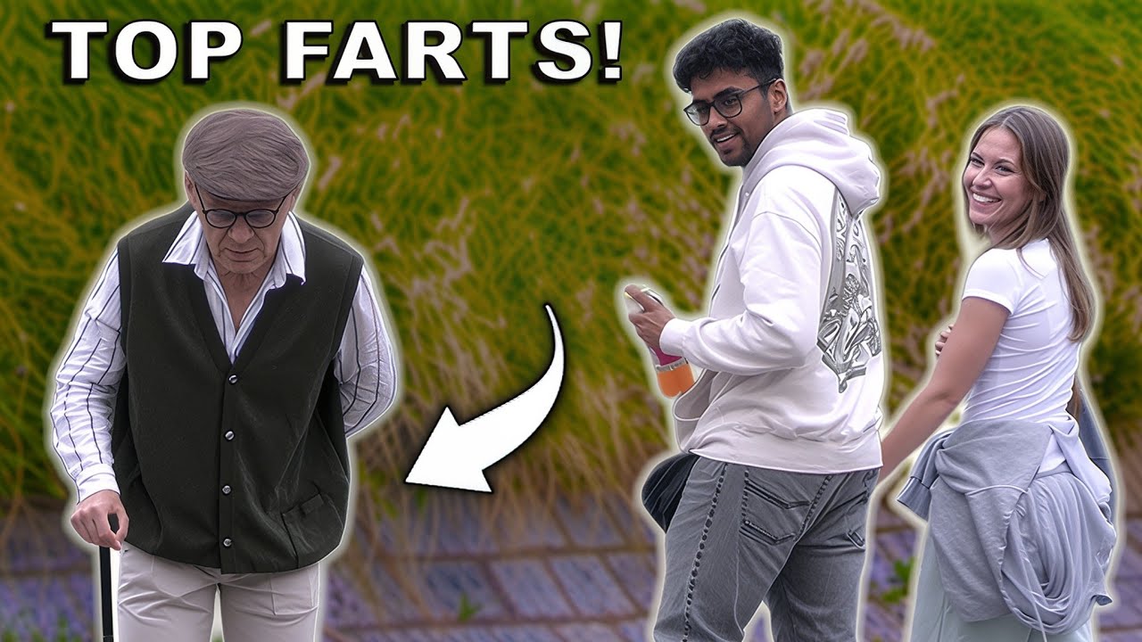 Funniest Old Man FART Pranks Compilation!