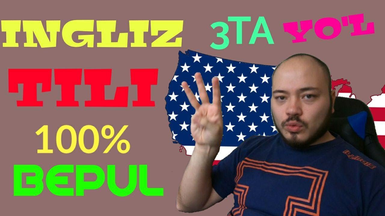 INGLIZ TILINI MUSTAQIL VA BEPUL O'RGANISH (100% BEPUL) HAMMA LEVEL (BEGINNER INTERMEDIATE ADVANCED)