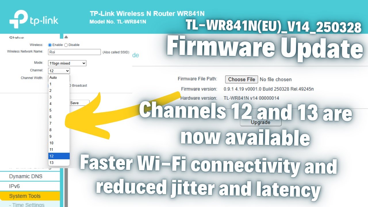 TL-WR841N(EU)_V14_250328 |  TP-link wireless n router wr841n firmware Upgrade