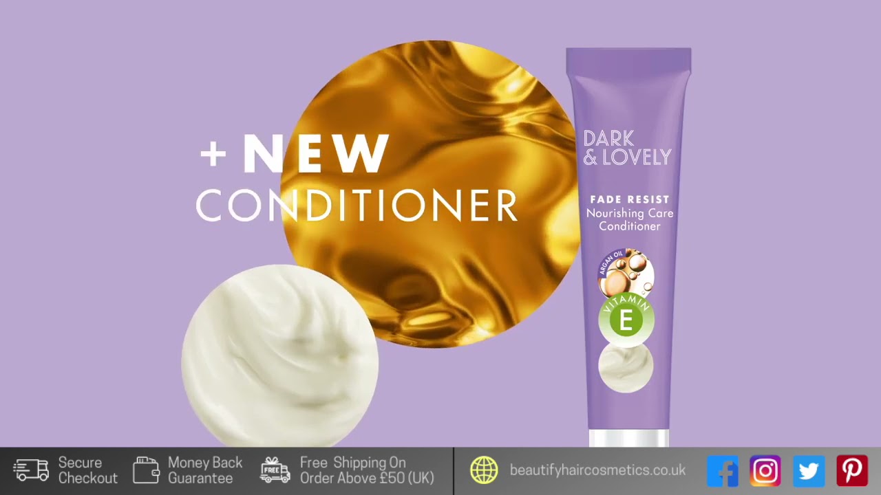 Dark & Lovely Fade Resist Hair Color + NEW Nourishing Conditioner