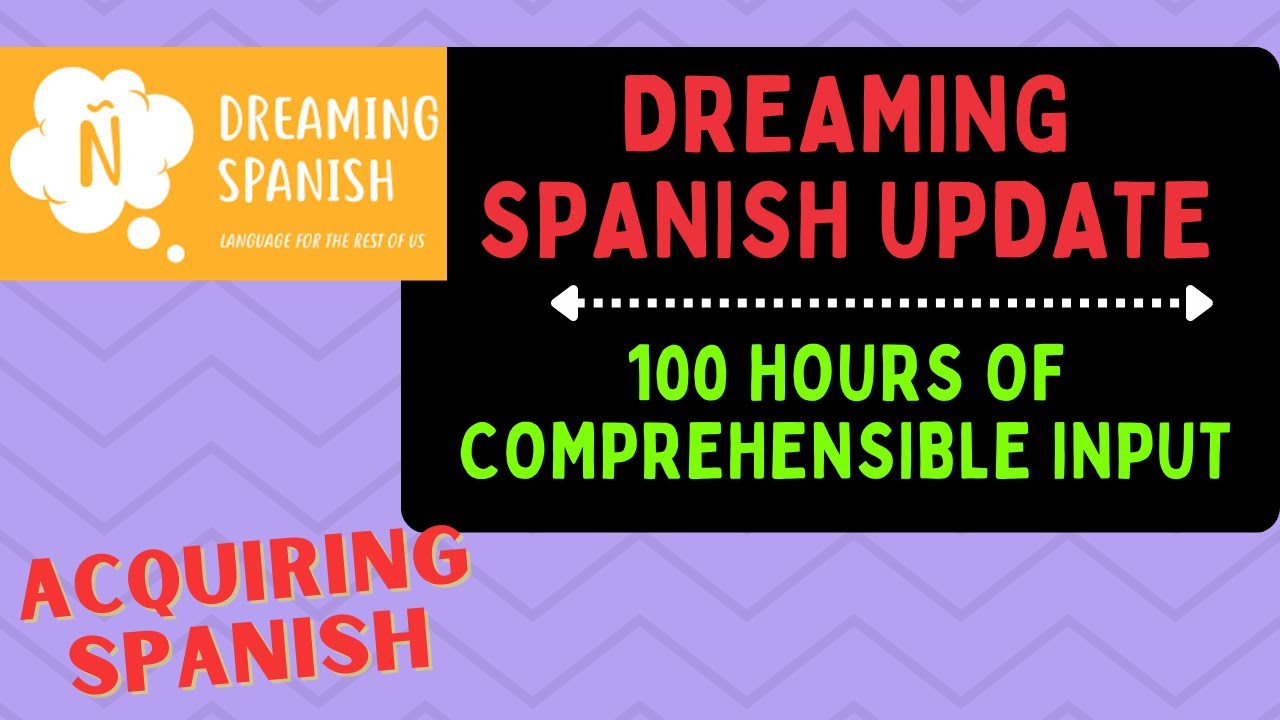 100 Hours of Input | A Reminder to Keep Going | Acquiring Spanish