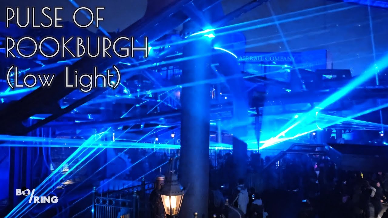 PULSE OF ROOKBURGH 2.0 (Low Light) | Phantasialand Lasershow | 4K POV