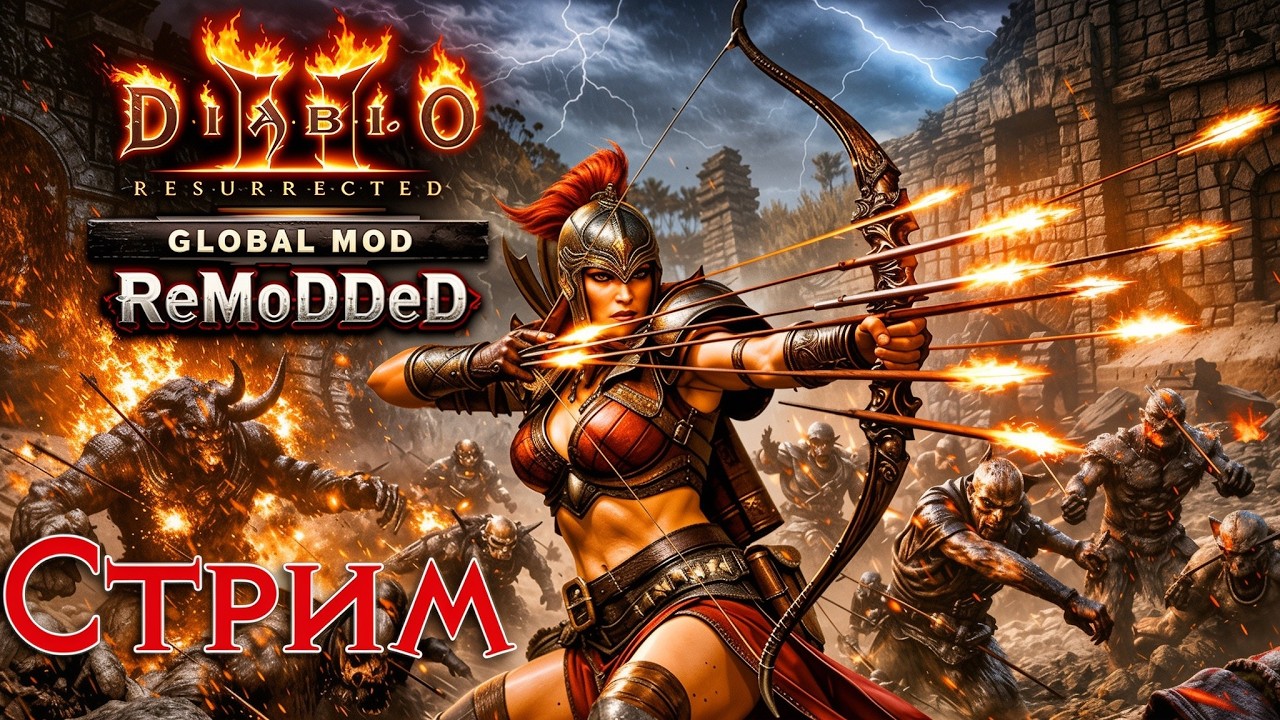 Прохождение Сложности Кошмар (Hell) - ReMoDDeD • Лучший Мод для Diablo II Resurrected