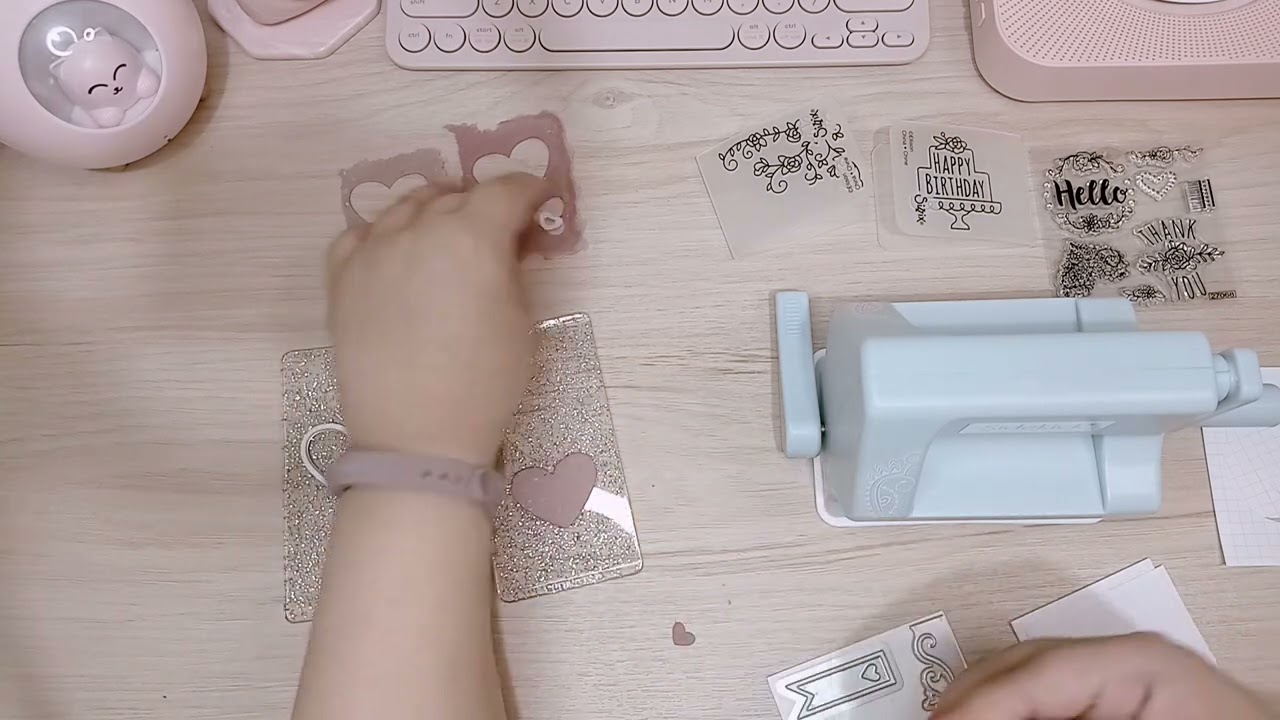 Relaxing Realtime Unbox and Play with Sizzix Sidekick Limited Edition | Bee Happy