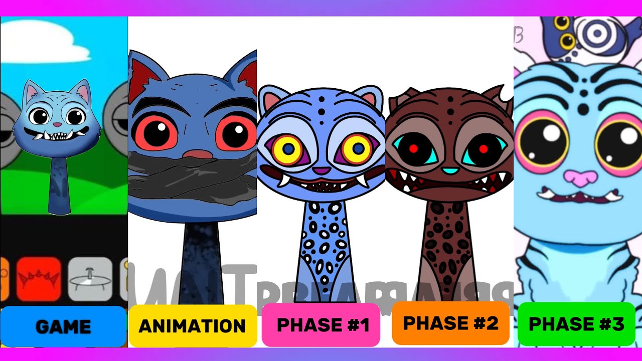 Sprunki OC | Дерпи и Сьюзи, K-pop, игра &laquo;Охотники на демонов&raquo;, анимация, фаза 1, фаза 2, фаза 3 |...