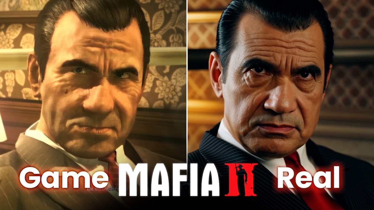 Персонажи Mafia 2, воссозданные в реальной жизни!