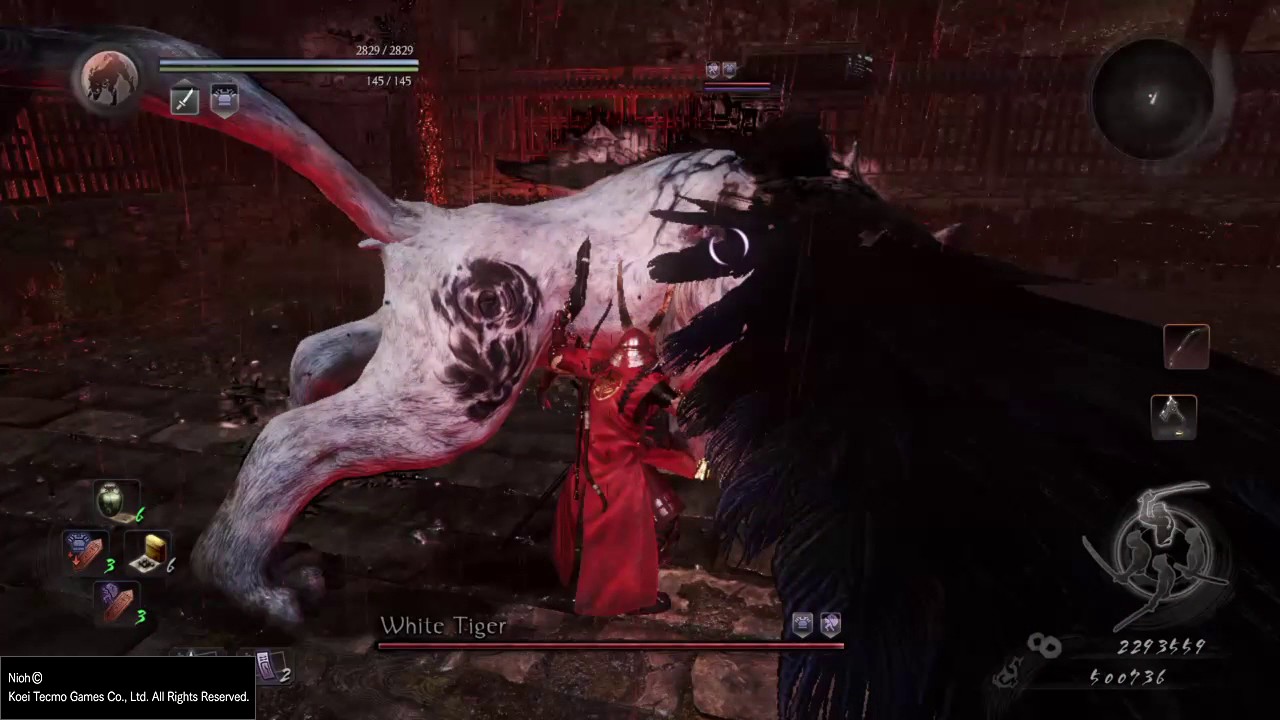 Nioh: White Tiger.