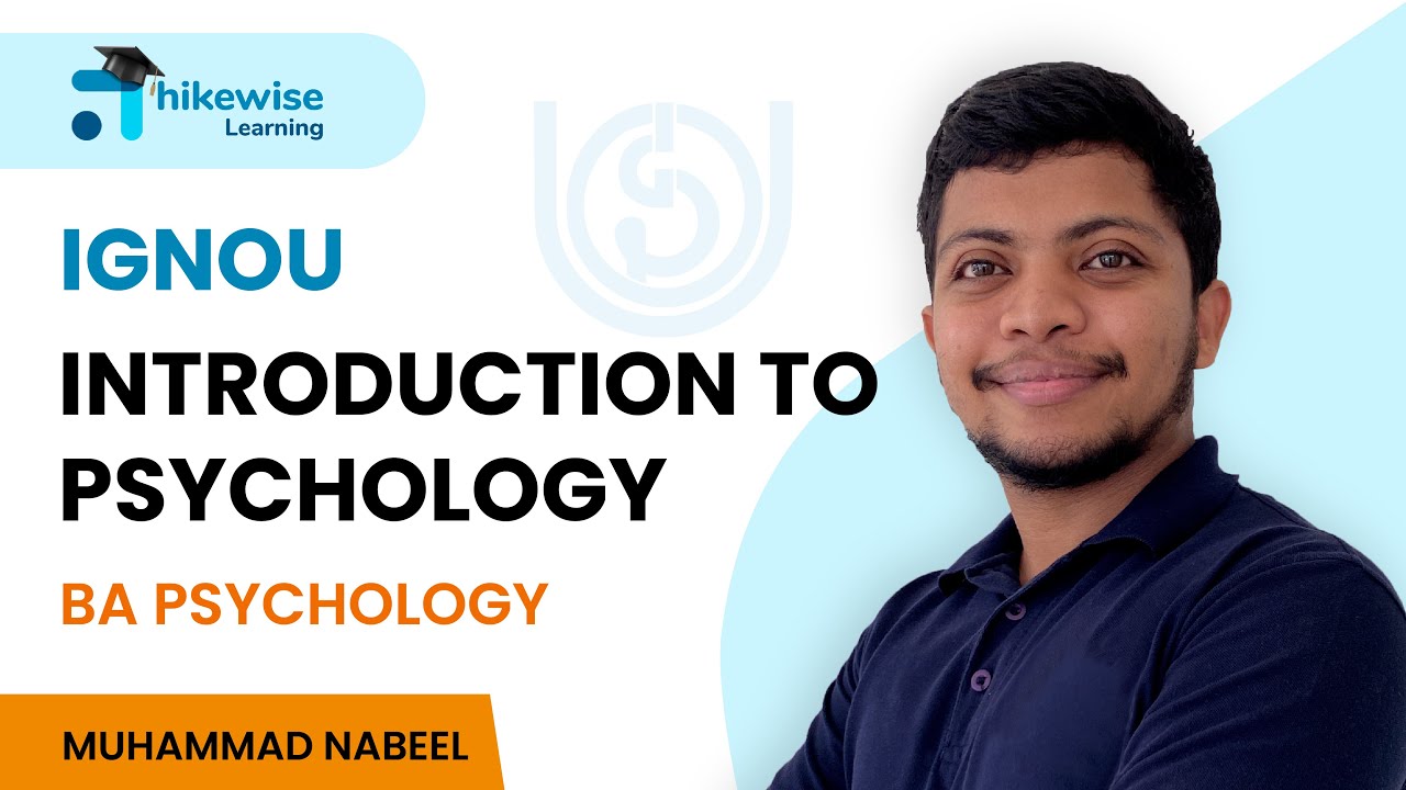 Introduction to Psychology | BA Psychology | IGNOU Psychology I Learnwise | IGNOU Malayalam