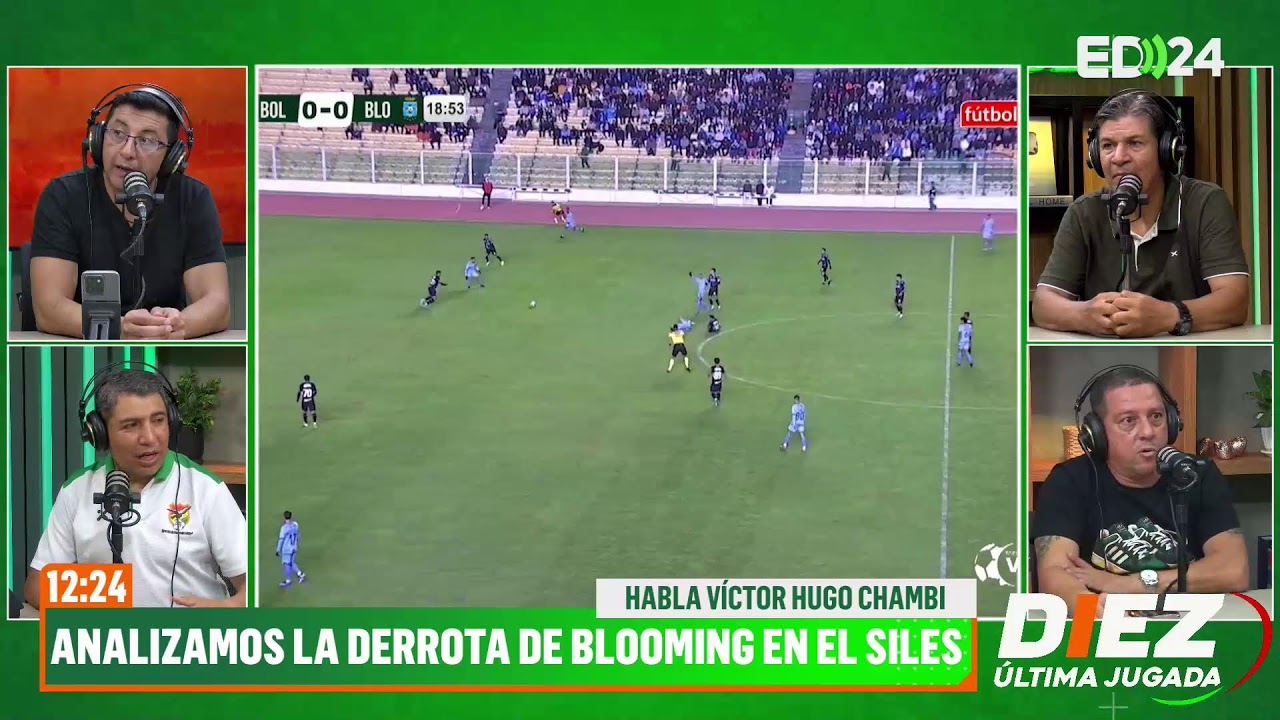 #DiezVIVO | 🔥⚽️ Analizamos la derrota de Blooming en el Siles 5-1 ante Bolívar