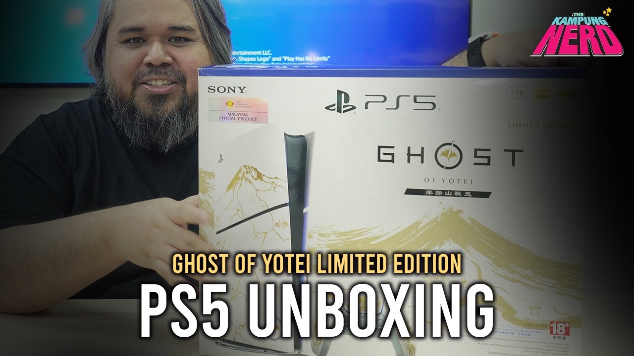 Pertama Di Malaysia! - Unboxing PS5 Edisi Terhad Ghost Of Yōtei