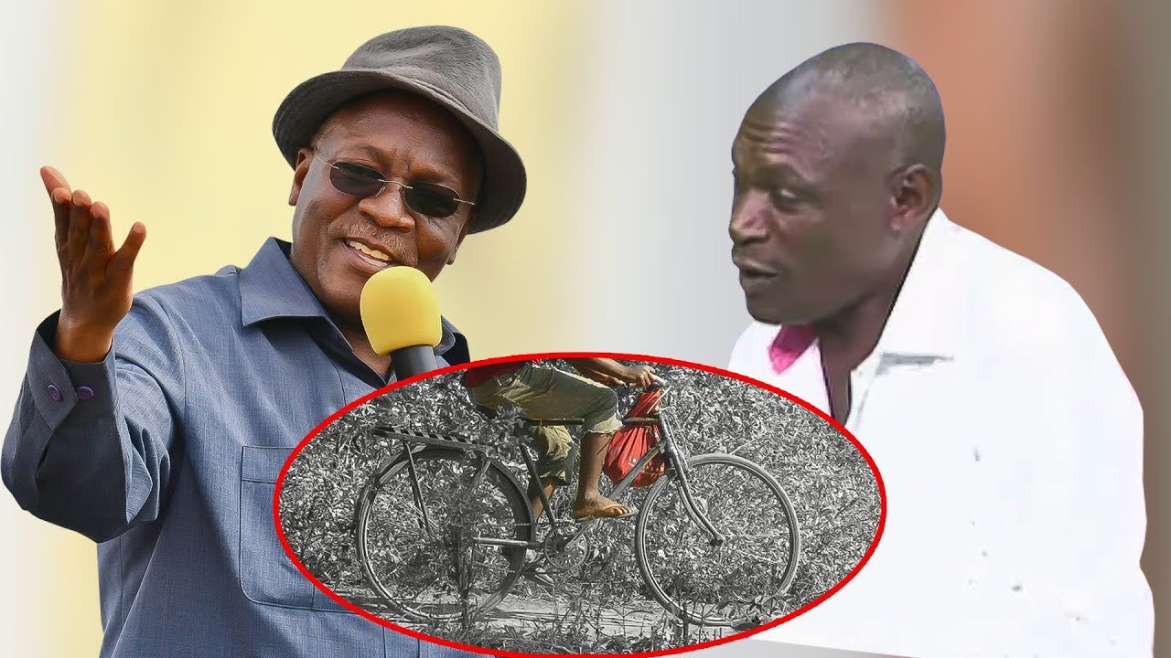 ALIYEMPA LIFT YA BAISKELI RAIS MAGUFULI KWENYE KAMPENI AIBUKA