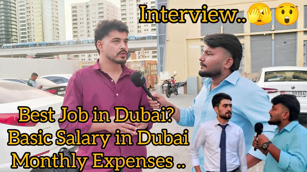 Explained:Best job in dubai😲-Best time to visit dubai for job|Basic salary in dubai-monthly expenses