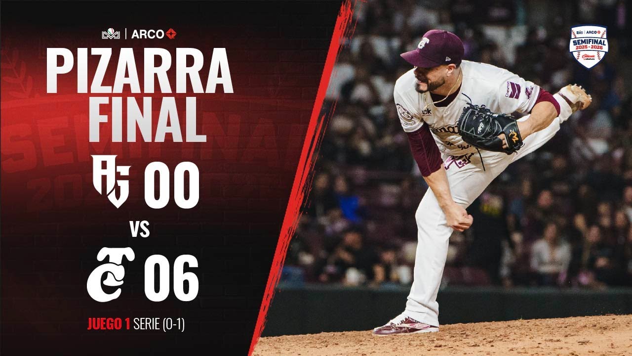 RESUMEN: Algodoneros de Guasave vs Tomateros de Culiac&aacute;n | Semifinal: Juego 1 | 11 de Enero de 2026